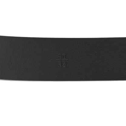 Chanel Glazed Calfskin CC Belt 80 32 Black 4 of 7