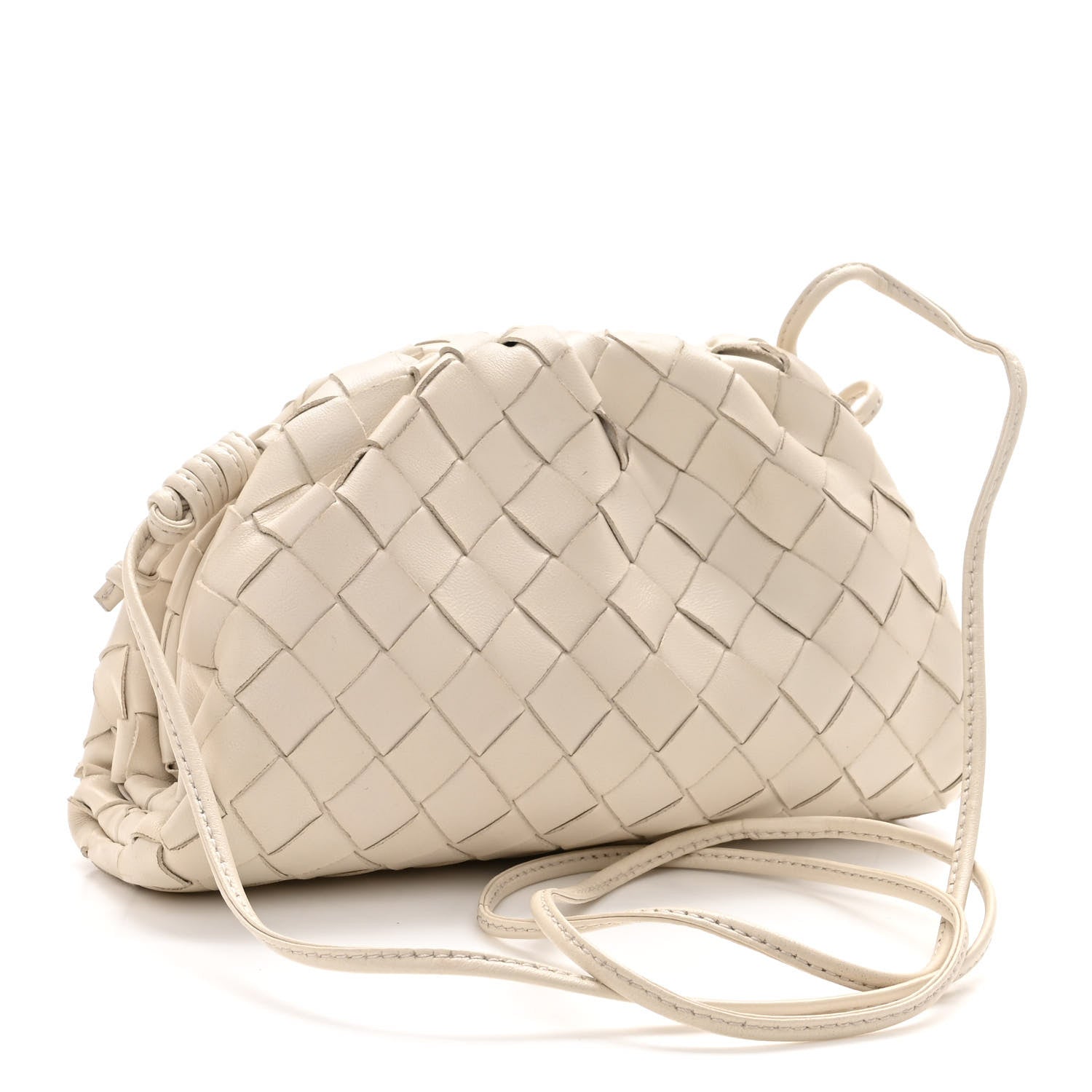 Bottega Veneta Nappa Intrecciato The Mini Pouch Chalk 3 of 9