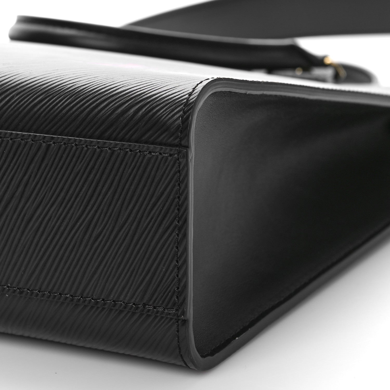 Louis Vuitton Epi Sac Plat PM Black 8 of 8