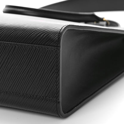 Louis Vuitton Epi Sac Plat PM Black 8 of 8