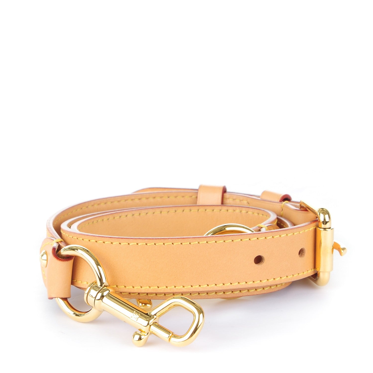 Louis Vuitton Vachetta 25mm Adjustable Shoulder Strap VVN 1 of 3