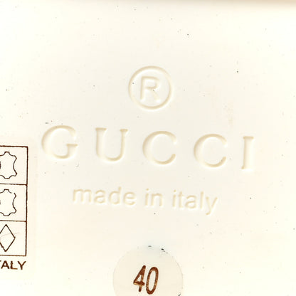 Gucci Shearling Womens Eileen Slide Sandals 40 Black Butterscotch 6 of 8