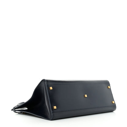 Saint Laurent Calfskin Medium Manhattan Shopper Tote Dark Notte 4 of 20