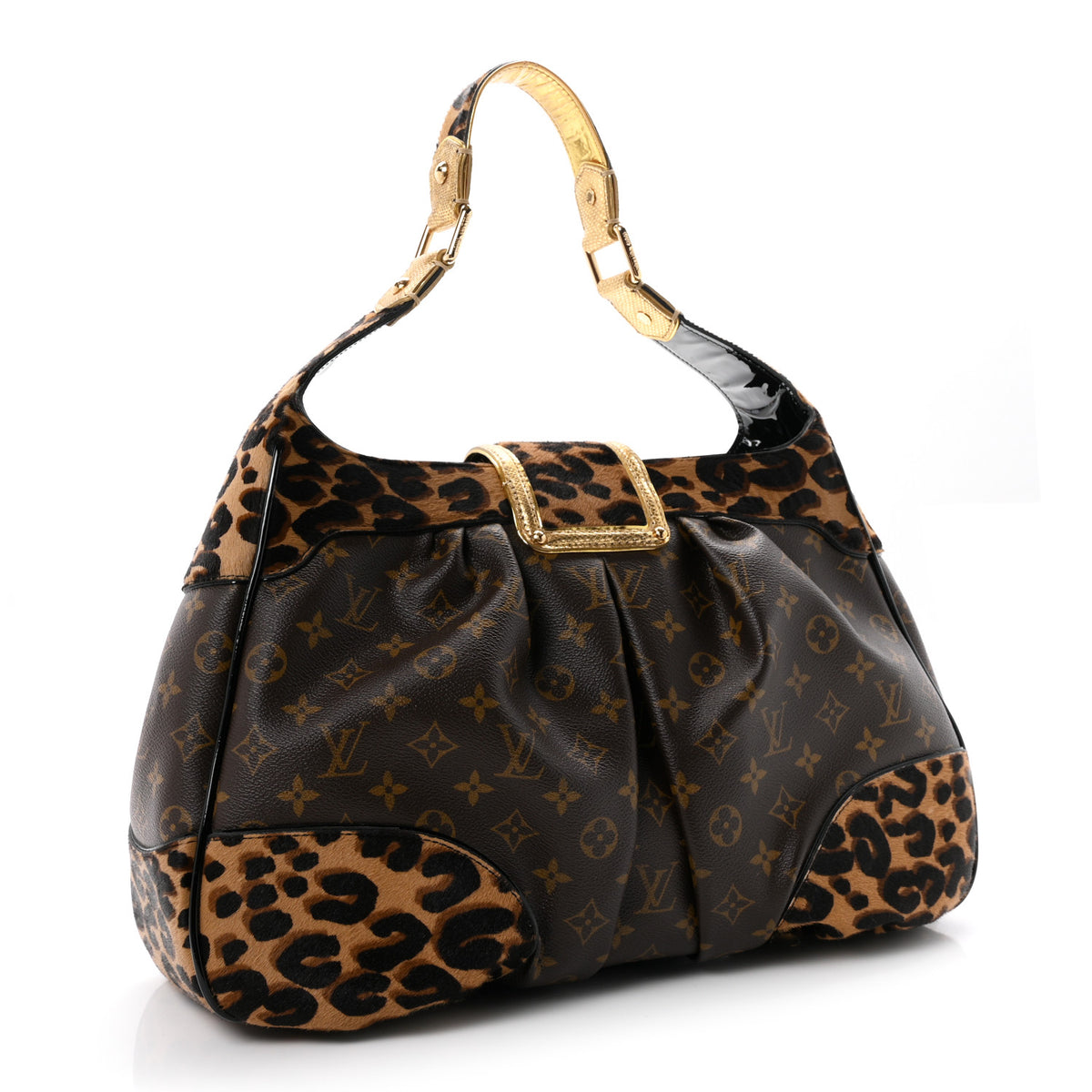 Monogram Leopard Polly