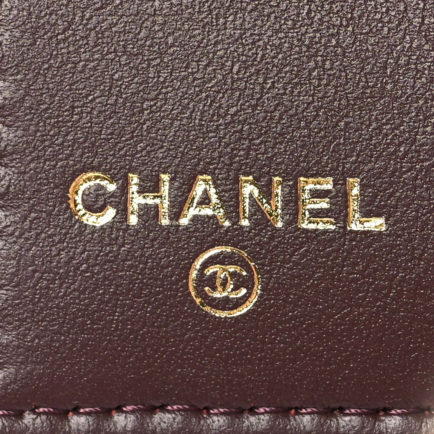 Caviar Quilted CC Zip Compact Trifold Wallet Black