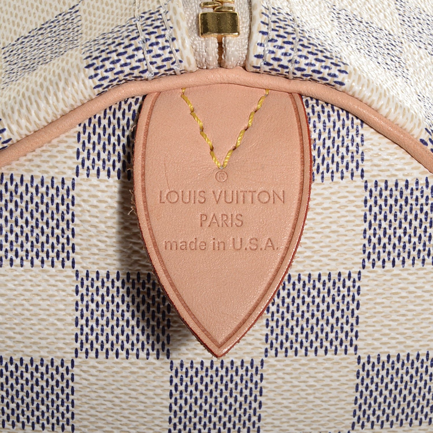 Louis Vuitton Damier Azur Speedy 30 7 of 7