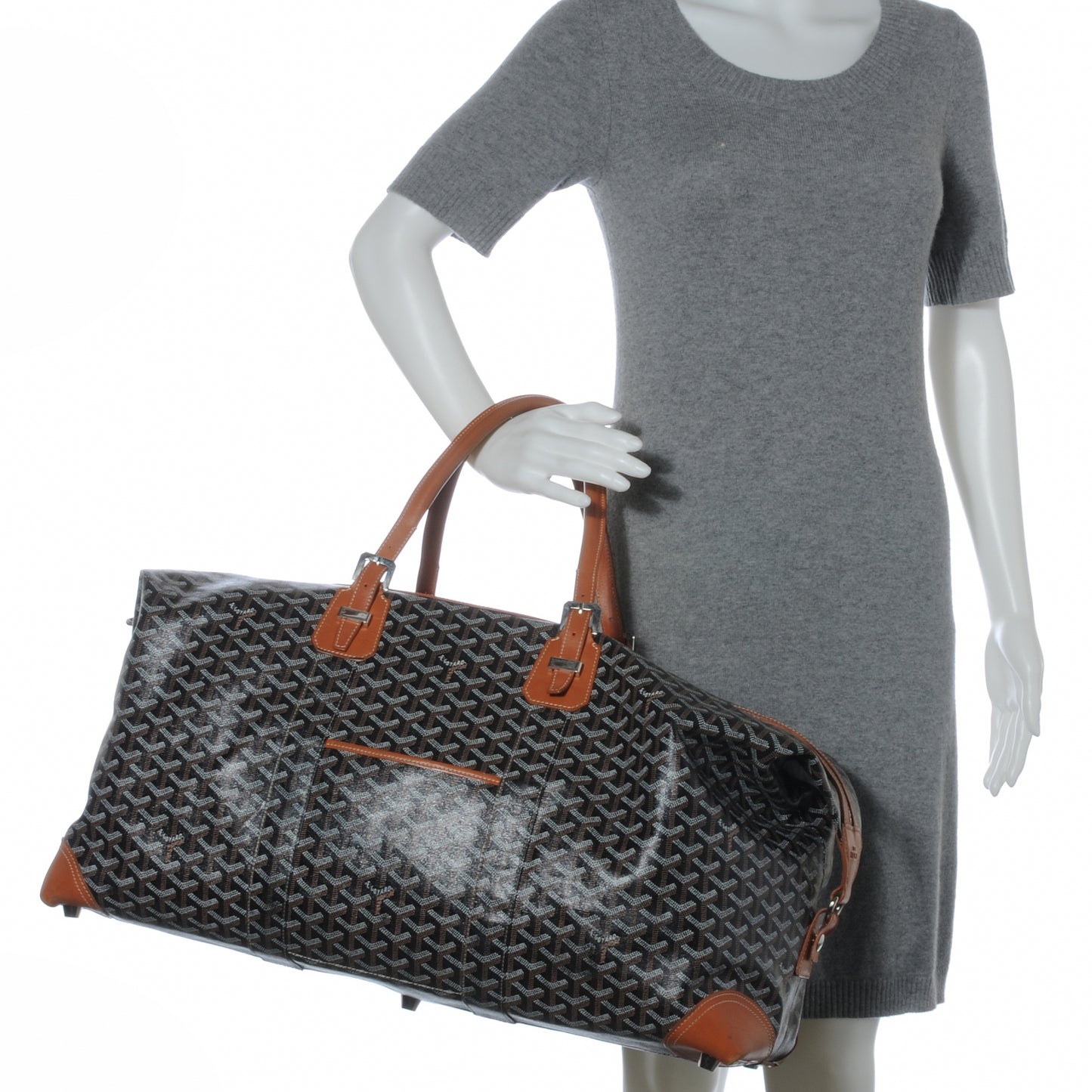 Goyardine Boeing 55 Black Gold