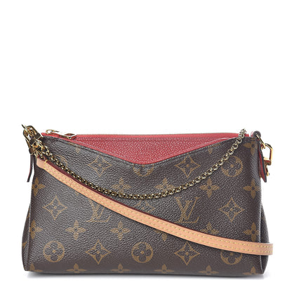 Louis Vuitton Monogram Pallas Clutch Cherry 1 of 10