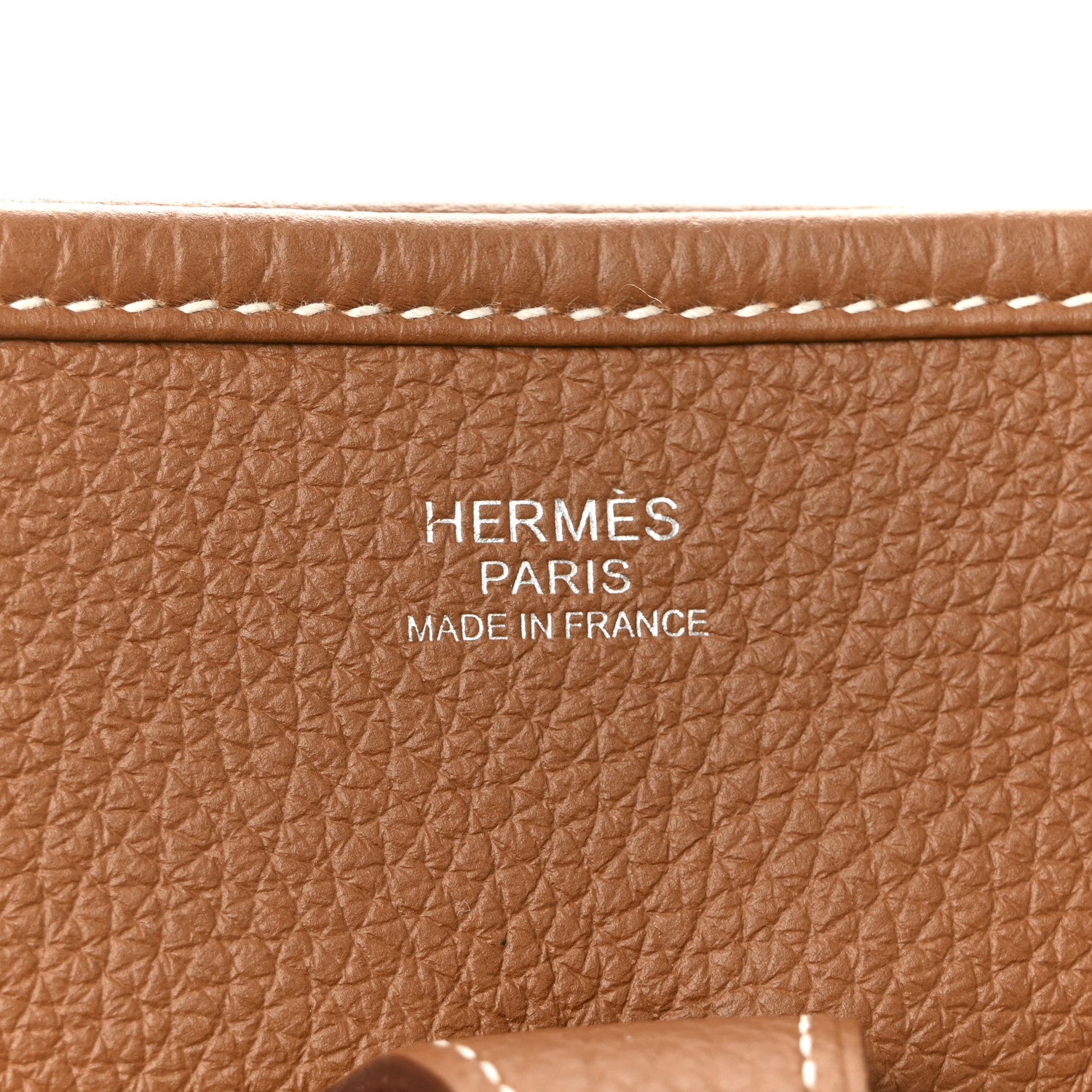Hermes Taurillon Clemence EVELYNE III PM Gold 6 of 13