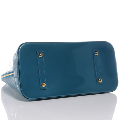 Louis Vuitton Vernis Alma GM Blue Galactic 4 of 9