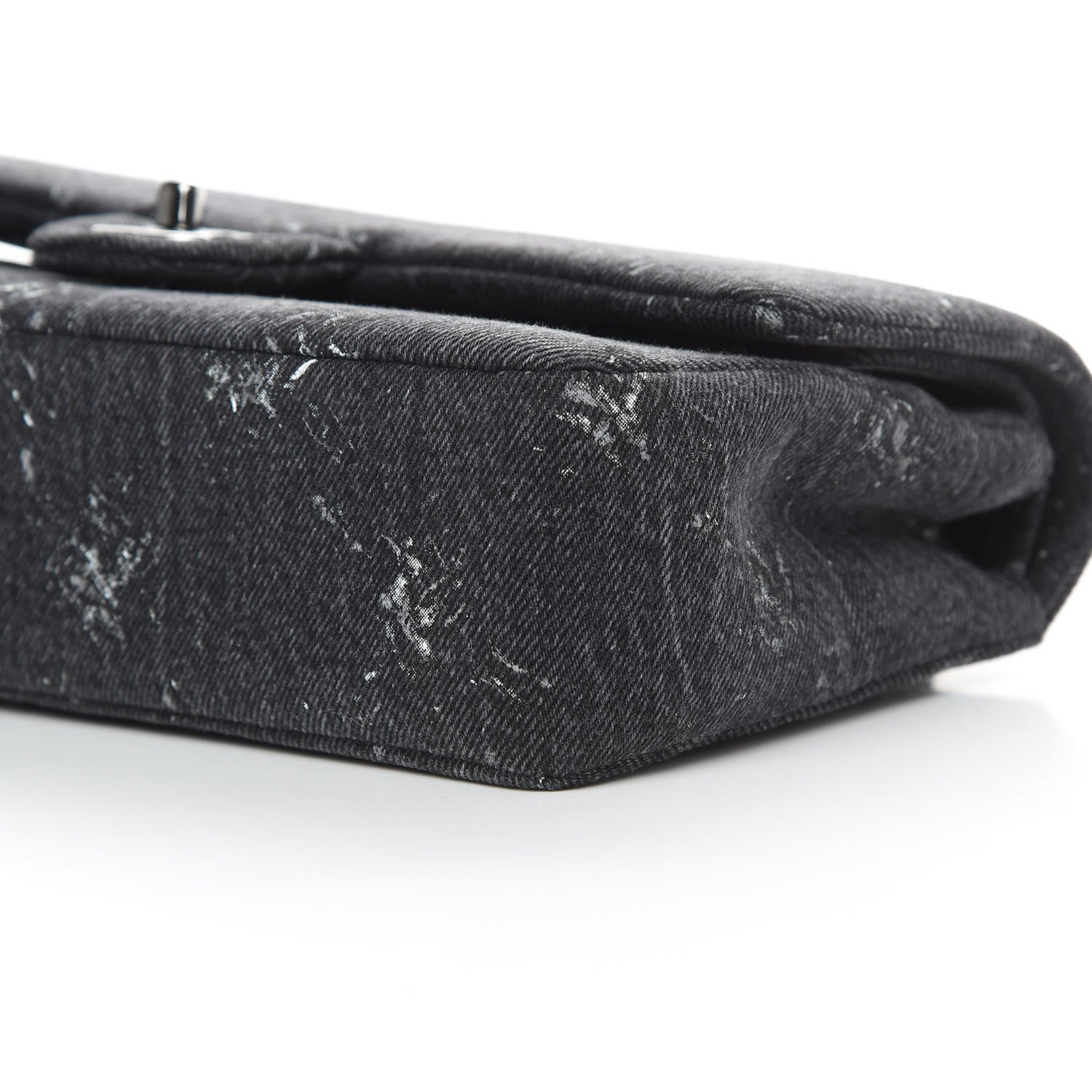 Chanel Denim Medium Double Flap Black 10 of 10