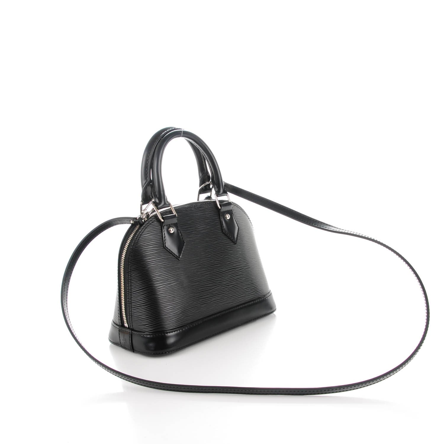 Louis Vuitton Epi Alma BB Black 3 of 8