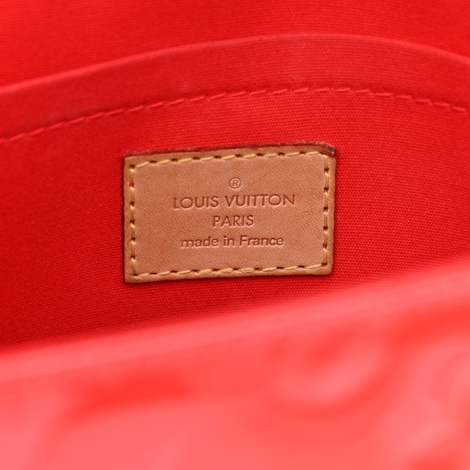 Louis Vuitton Vernis Bellflower GM Rouge Grenadine 6 of 17