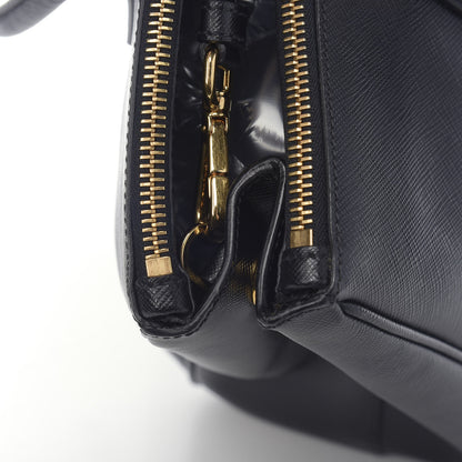 Prada Saffiano Medium Galleria Double Zip Tote Black 11 of 13
