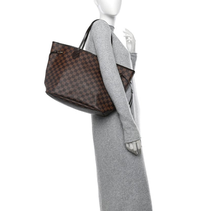 Louis Vuitton Damier Ebene Neverfull MM 2 of 10