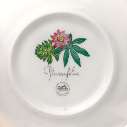 Hermes Porcelain Passifolia Bread and Butter Plate Set of 2 6 of 6