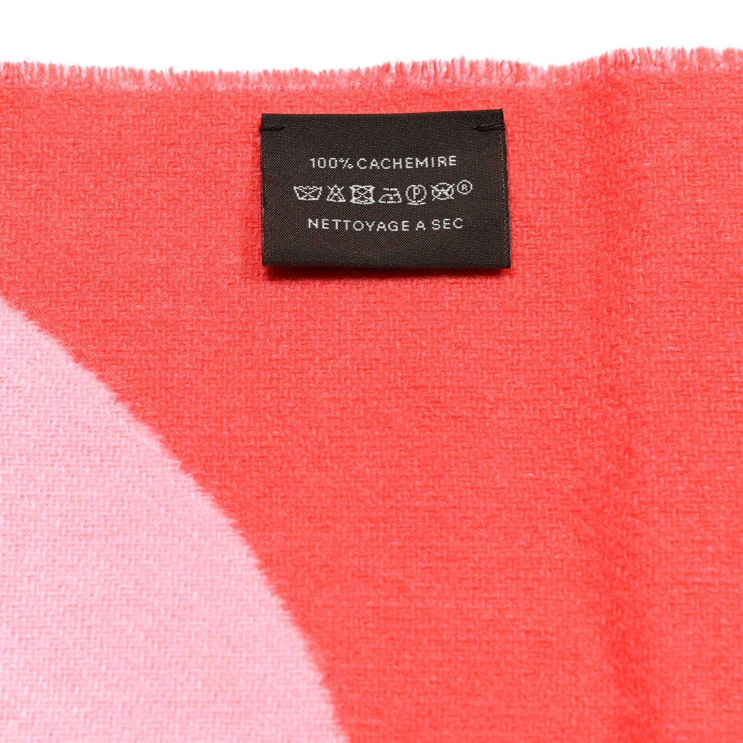 Cashmere Casaque Charms Muffler Grenadine Rose Bonbon