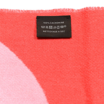 Hermes Cashmere Casaque Charms Muffler Grenadine Rose Bonbon 5 of 5