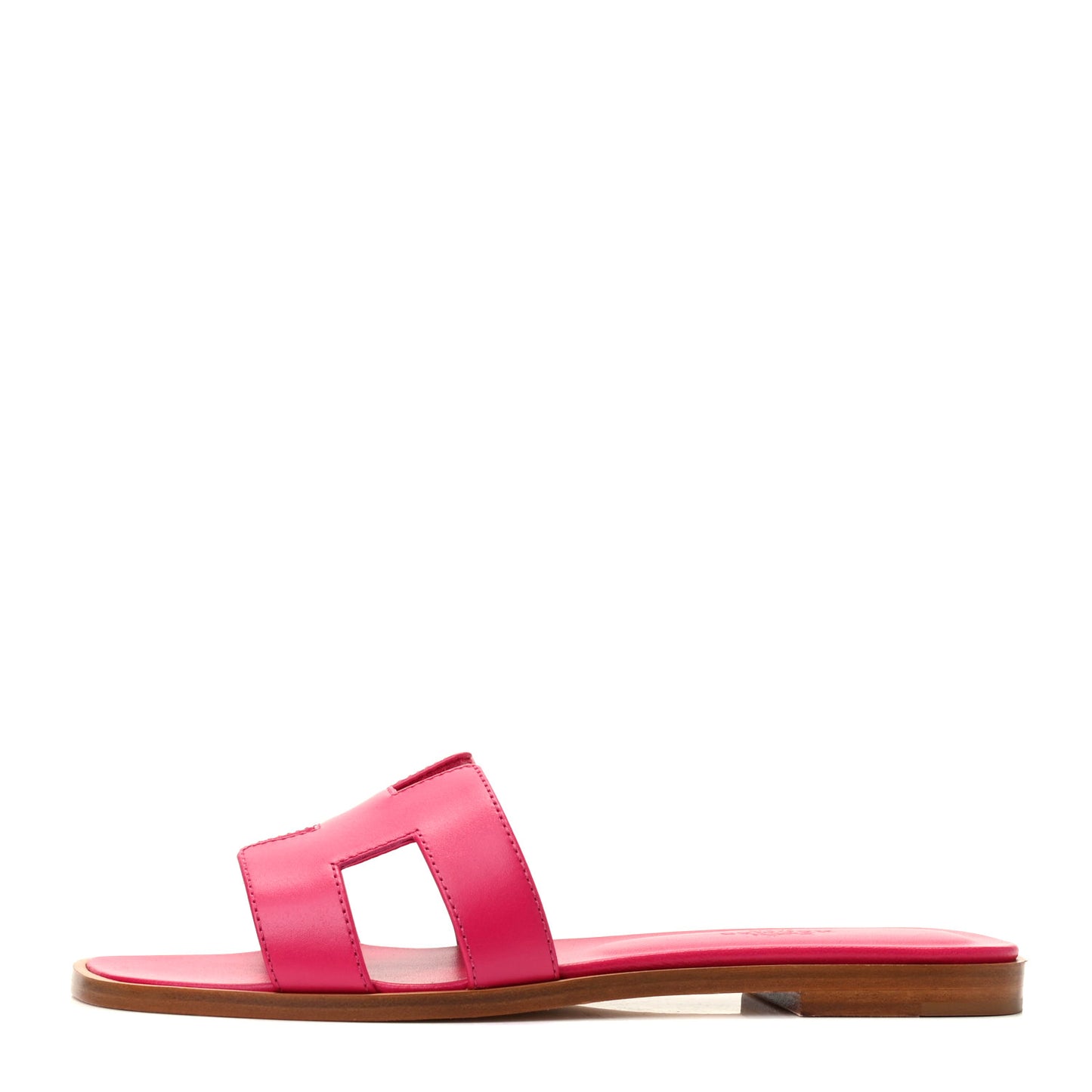 Box Calfskin Oran Sandals 36.5 Rose Sorbet