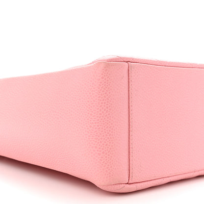 Chanel Caviar Quilted Petit Shopping Tote PST Pink 9 of 16