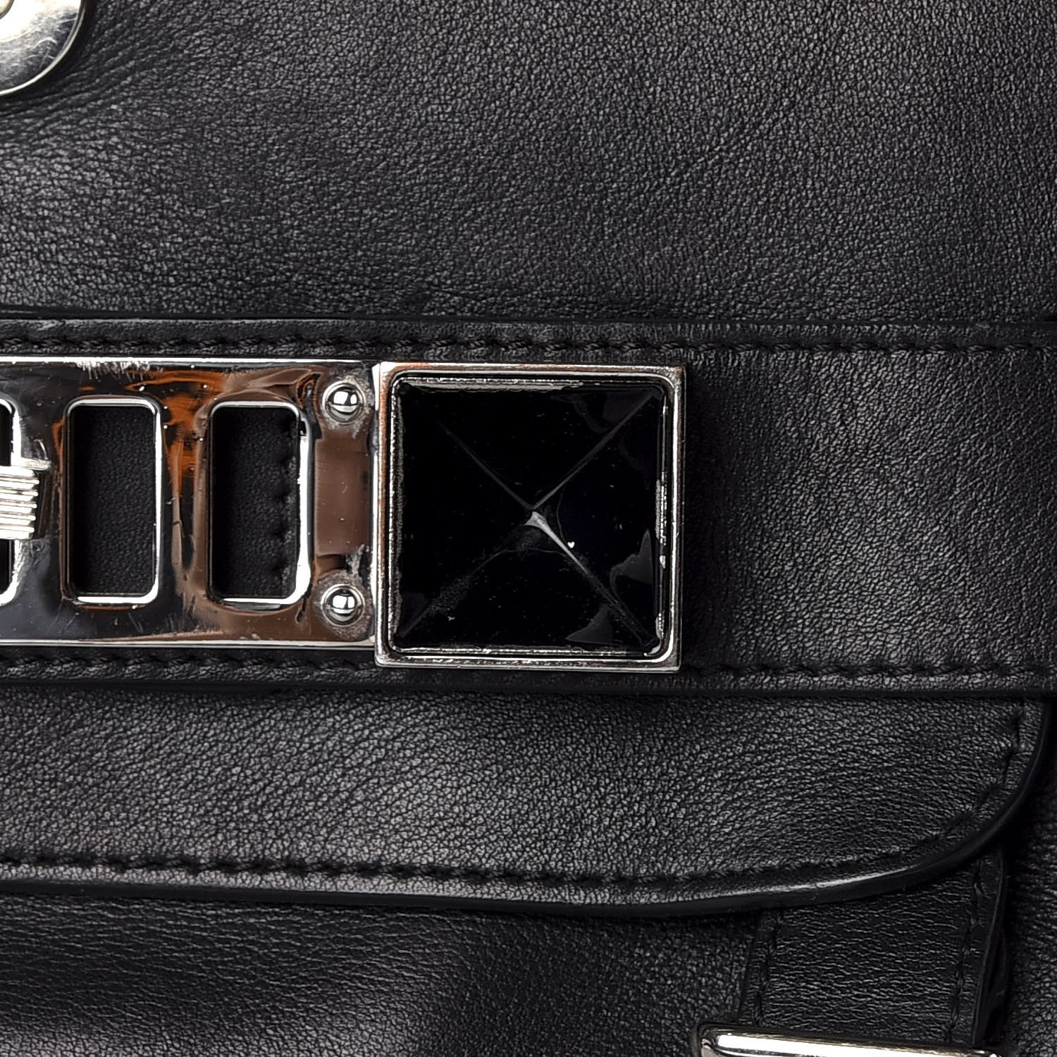 Proenza Schouler Smooth Calfskin PS11 Classic Shoulder Bag Black 10 of 14