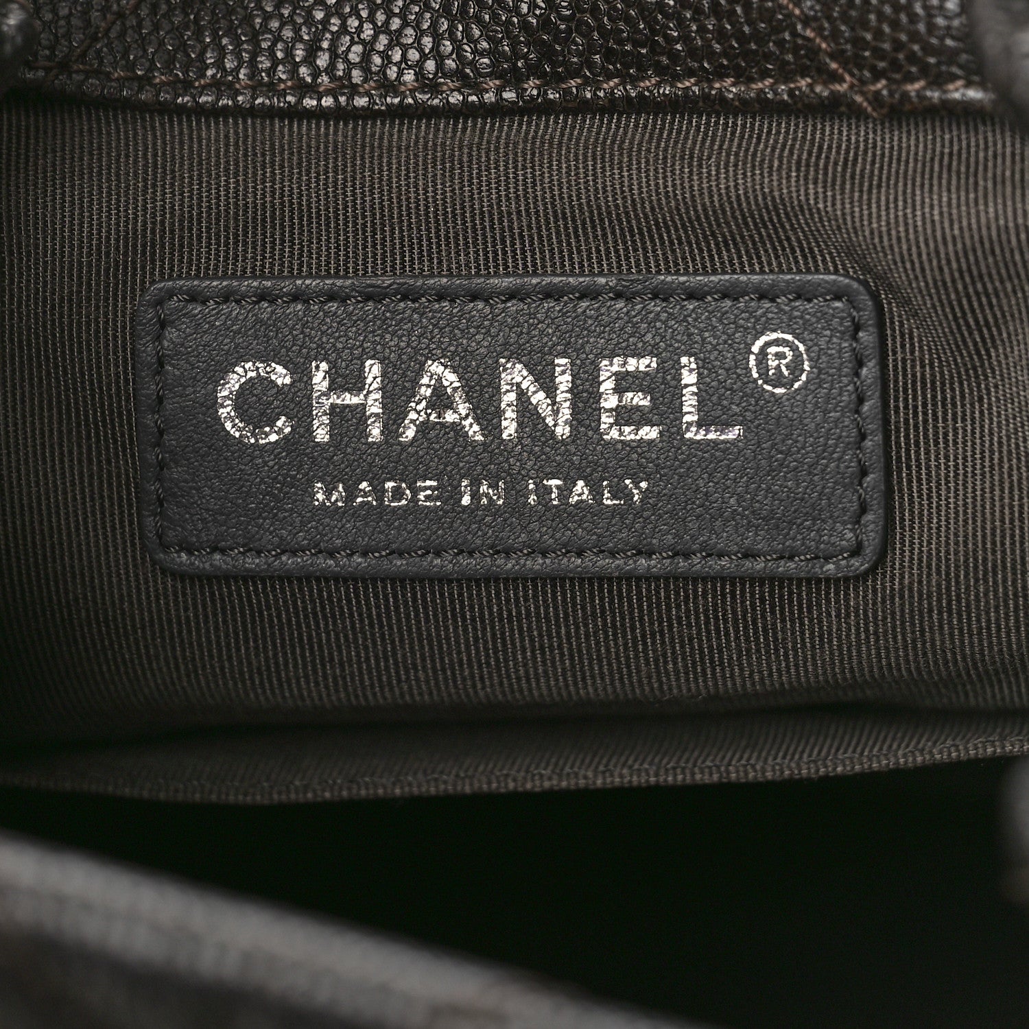 Chanel Caviar Chevron Quilted Small Gabrielle Backpack Black 6 of 9