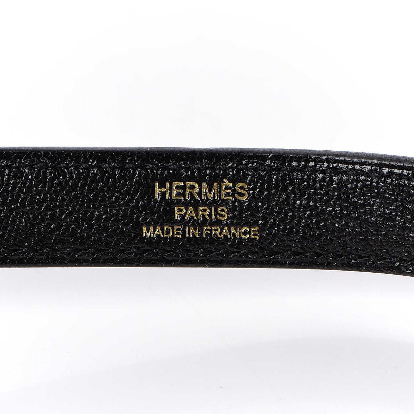 Chevre Mysore Horseshoe Kelly Sellier 28 Black Deep Red
