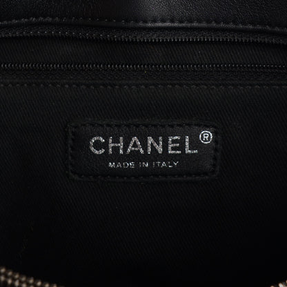 Chanel Patent Quilted Coco Shine Large Accordion Flap Black 7 of 9