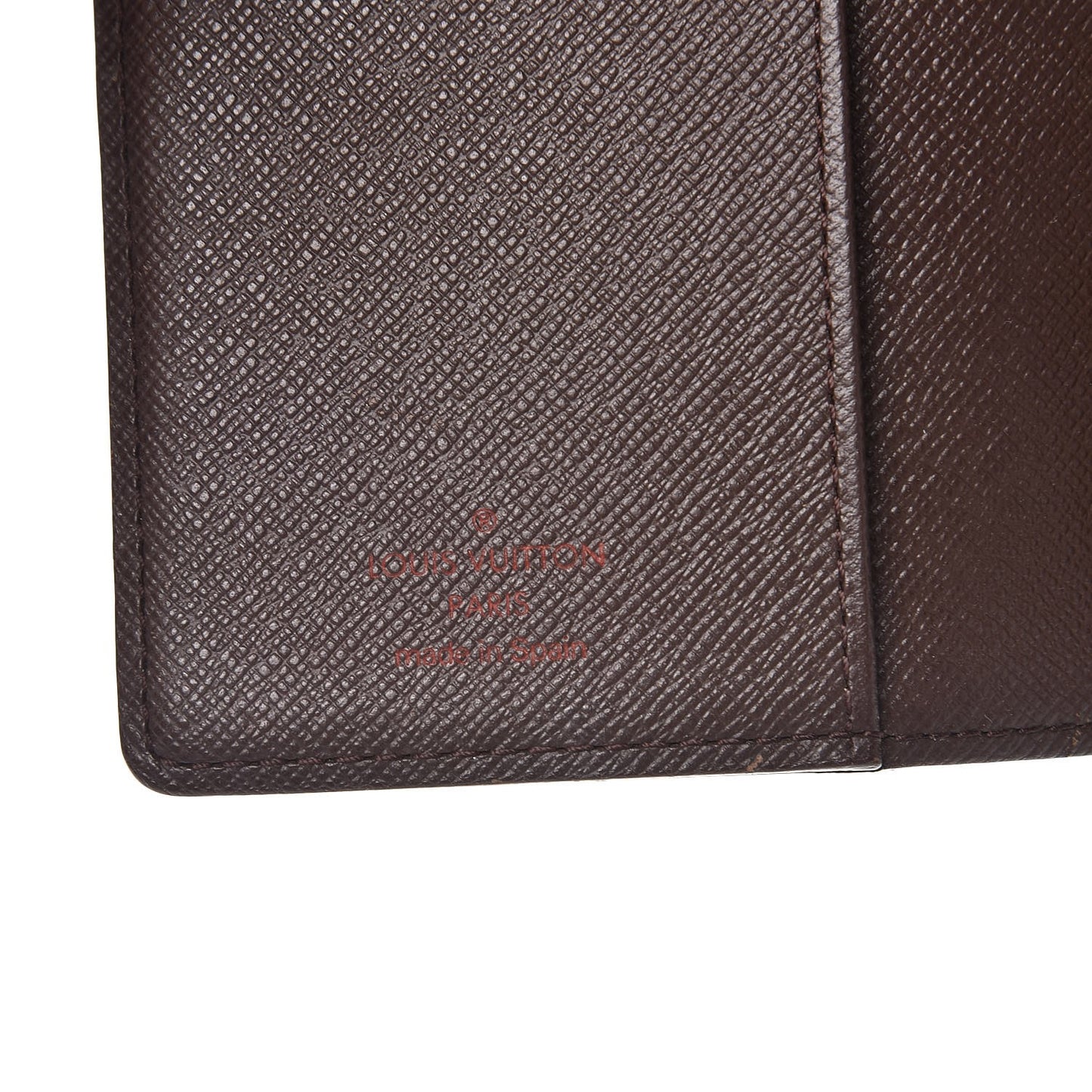 Damier Ebene Small Ring Agenda Cover