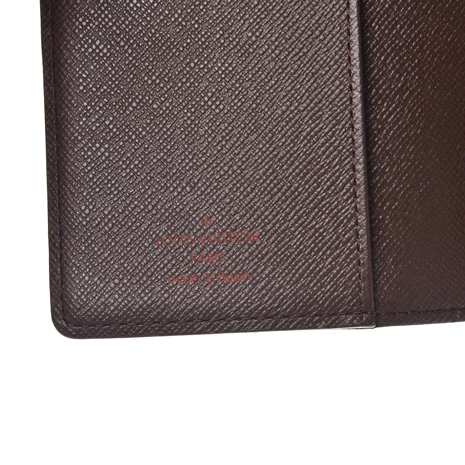 Louis Vuitton Damier Ebene Small Ring Agenda Cover 6 of 9