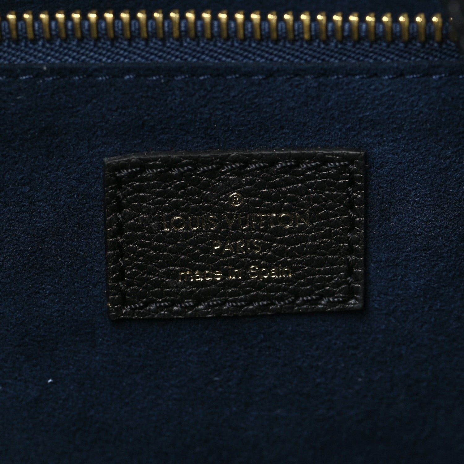Louis Vuitton Empreinte Monogram Giant Neverfull MM Black 7 of 10