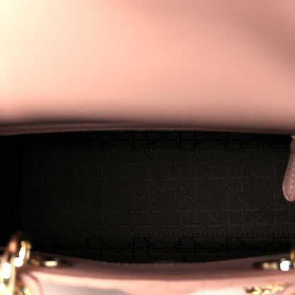 Christian Dior Lambskin Cannage Small My ABCDior Lady Dior Fard 5 of 10