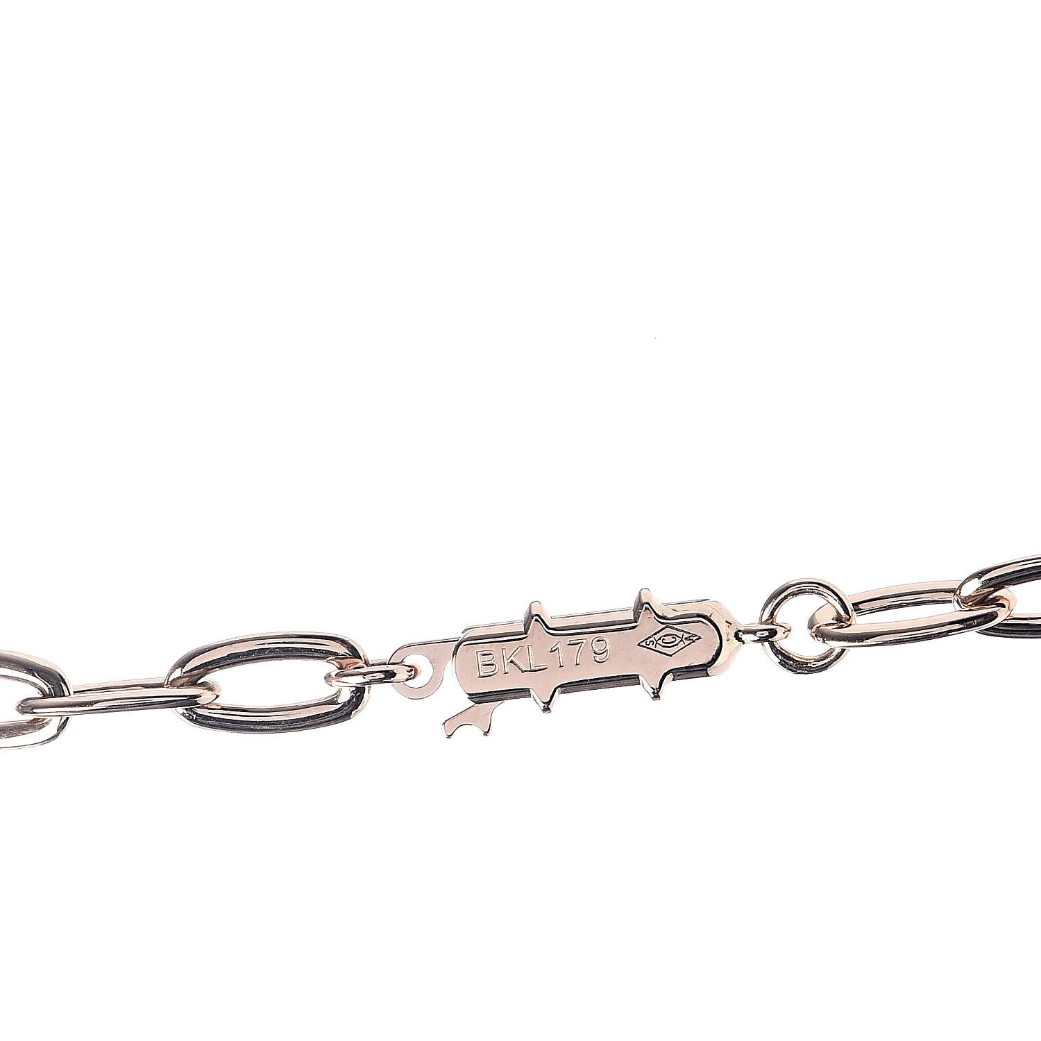 Cartier 18K Pink Gold Diamond Juste Un Clou Chain Necklace 5 of 6