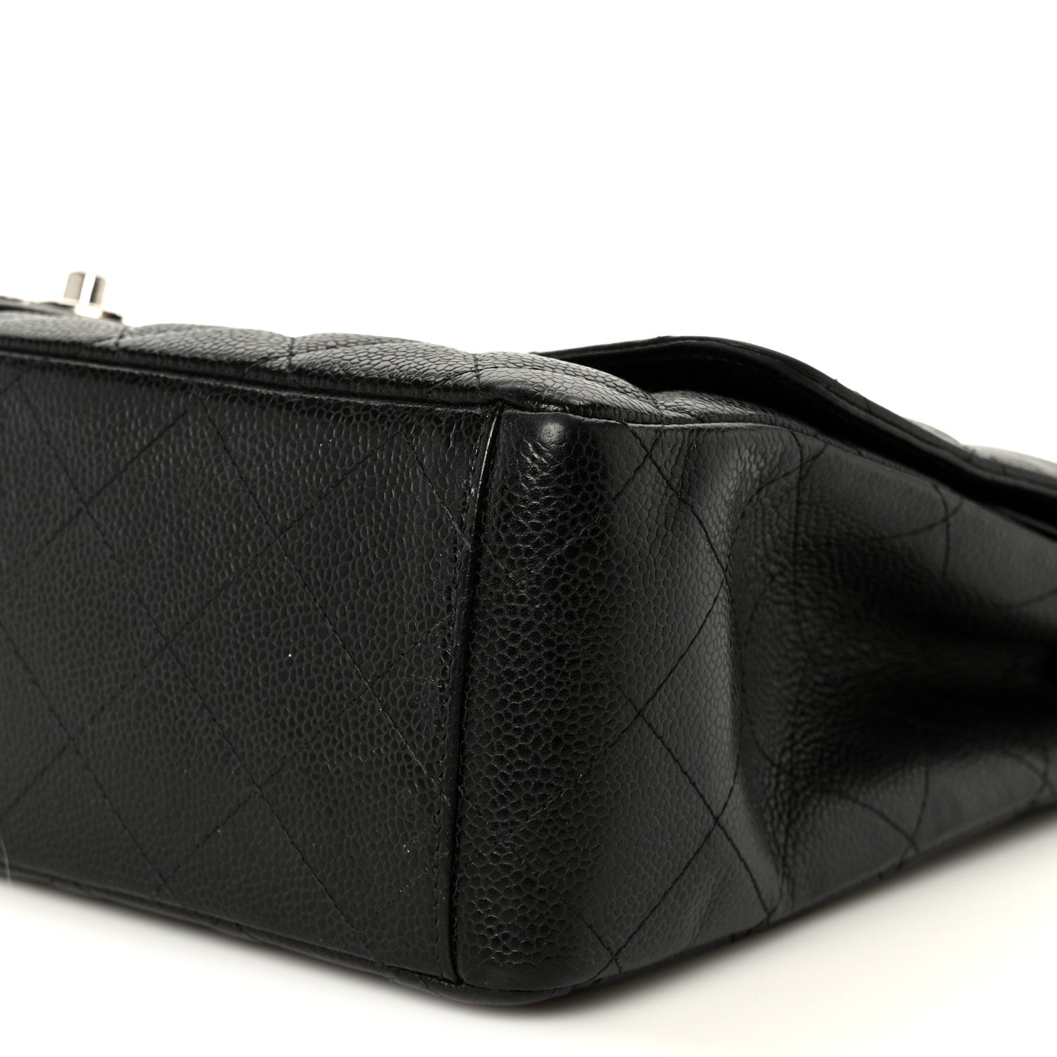 Chanel Caviar Quilted Maxi Double Flap Black 11 of 12