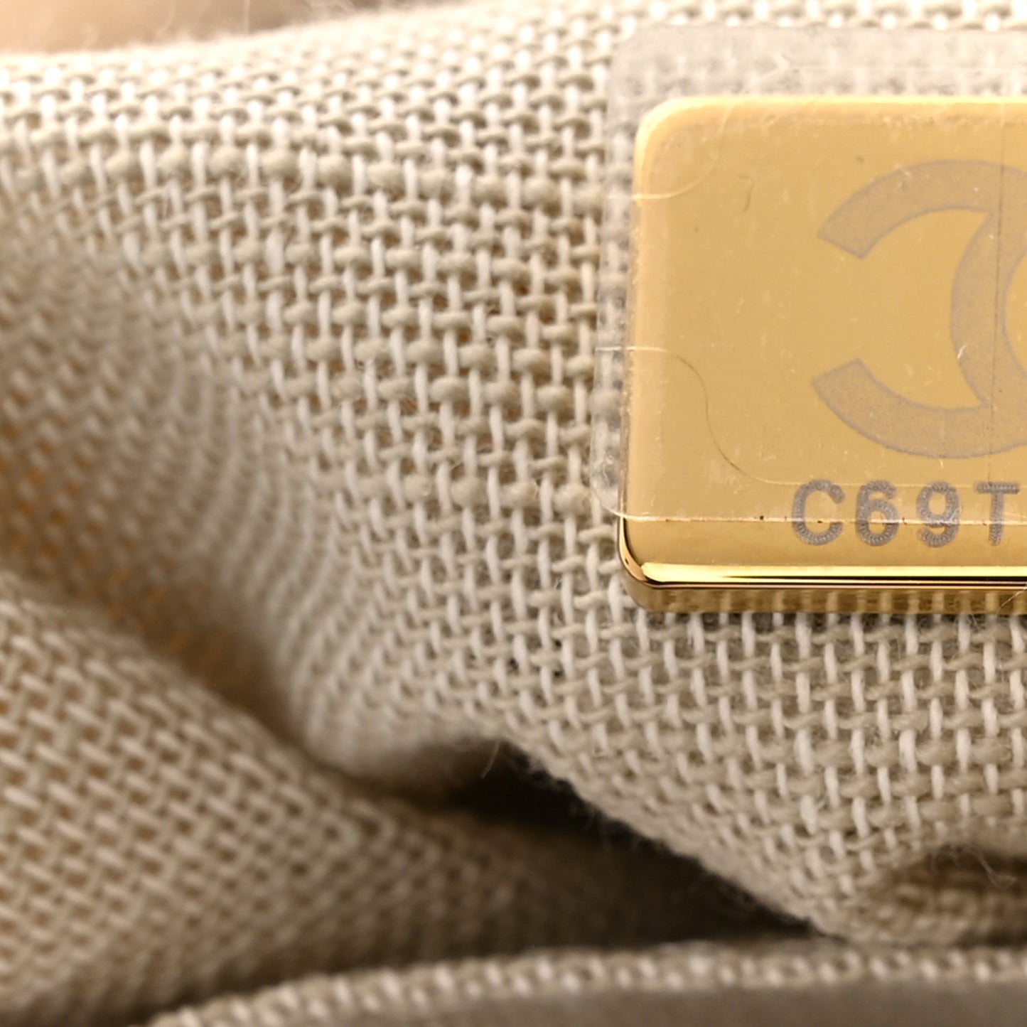 Mixed Fibers Small Deauville Tote White