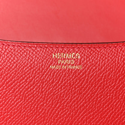 Hermes Epsom Constance 1-24 Rouge Casaque 7 of 12