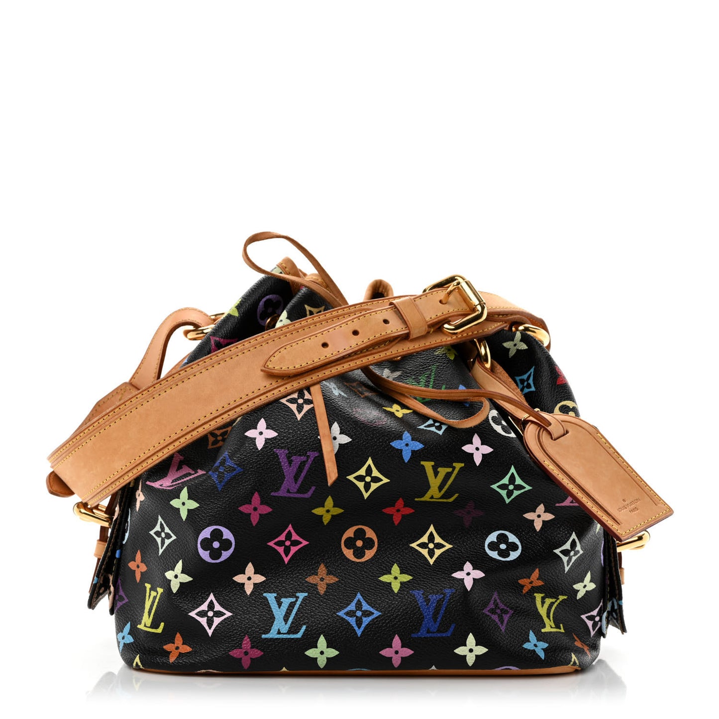 Monogram Multicolor Petit Noe Black
