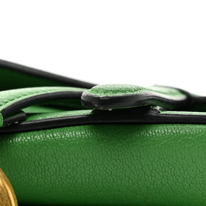 Christian Dior Goatskin Micro Saddle Bag Green 13 of 16