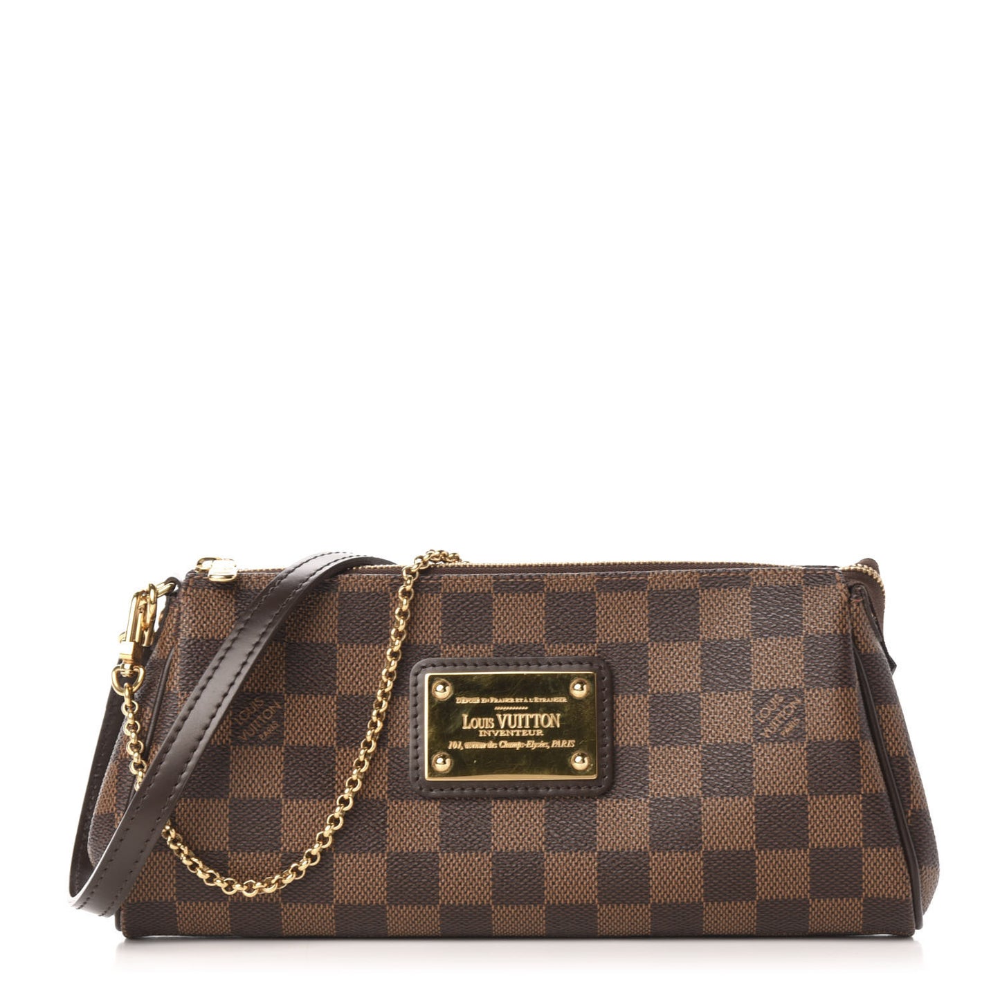 Damier Ebene Eva Clutch