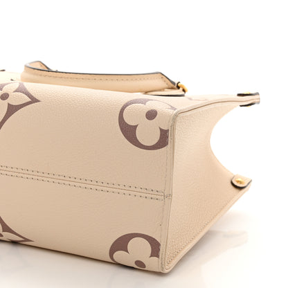 Louis Vuitton Empreinte Monogram Giant Onthego PM Creme Bois De Rose 9 of 12