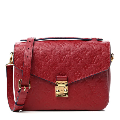 Louis Vuitton Empreinte Pochette Metis Cherry Berry 1 of 9