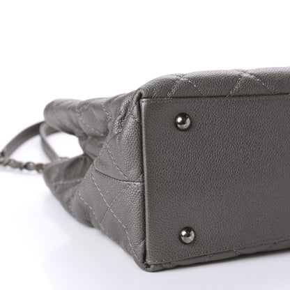 Chanel Caviar Medium Be Caviar Tote Silver 6 of 12