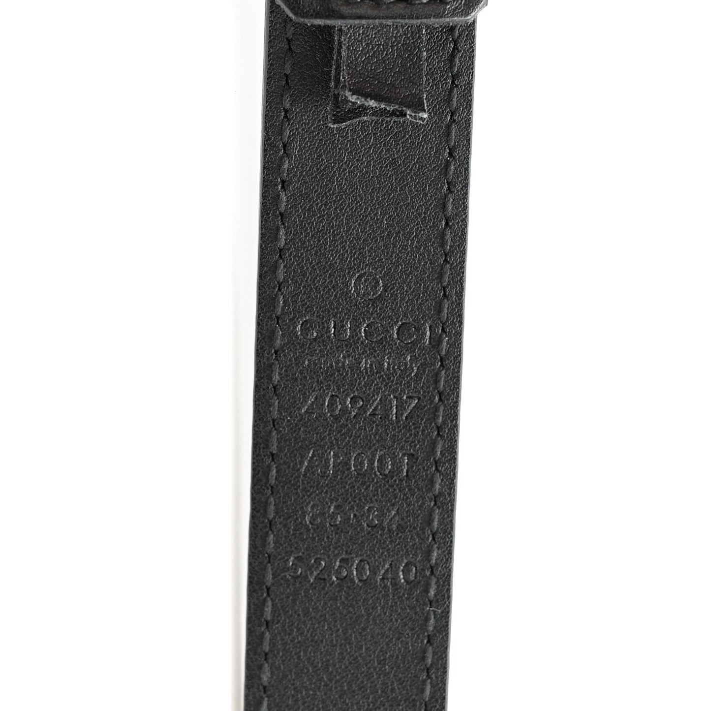 Calfskin Double G 20mm Belt 85 34 Black