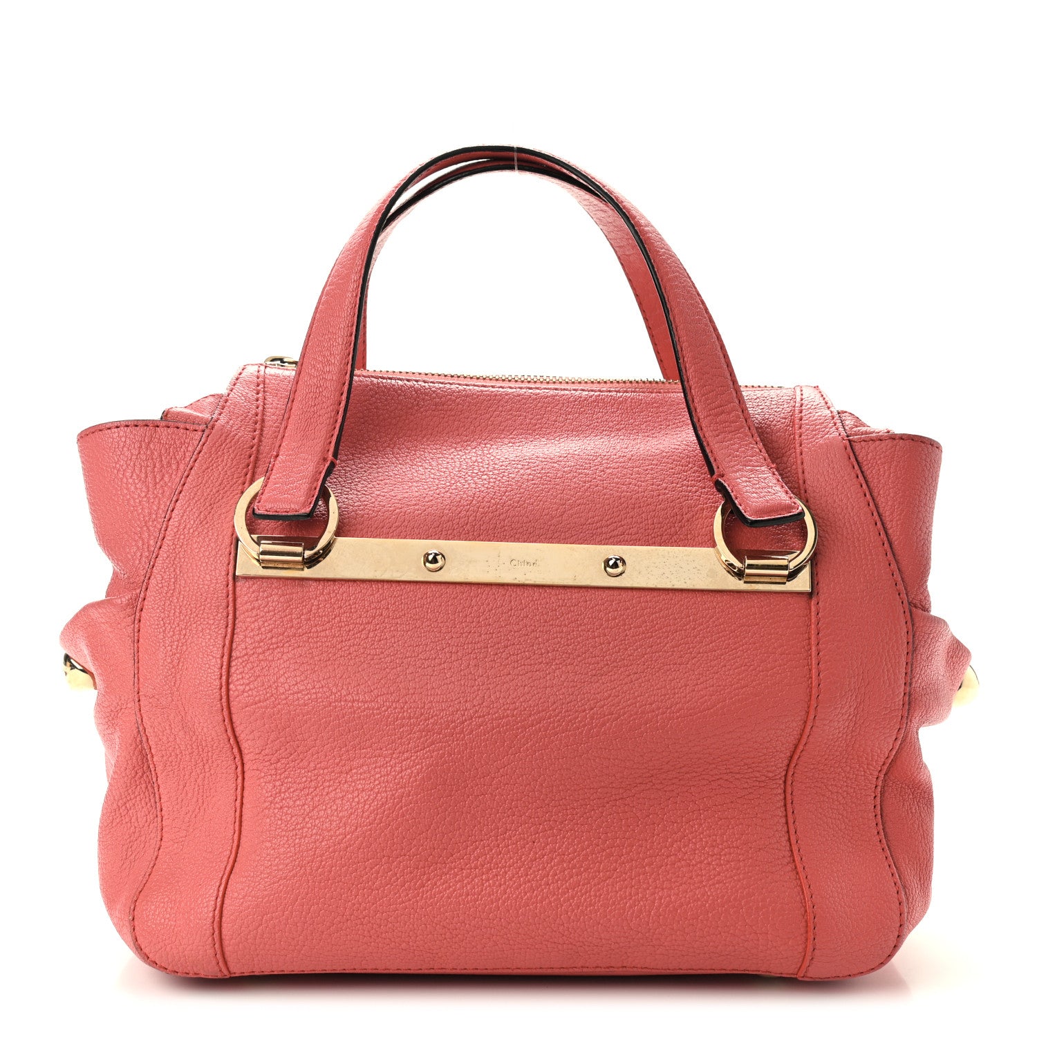 Chloe Calfskin Mini Bridget Satchel Pink 1 of 9