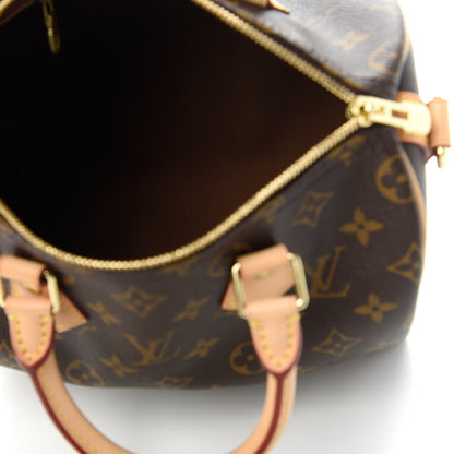 Louis Vuitton Monogram Speedy Bandouliere 25 5 of 11
