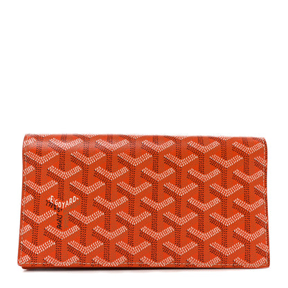 Goyard Goyardine Richelieu Wallet Orange 1 of 7
