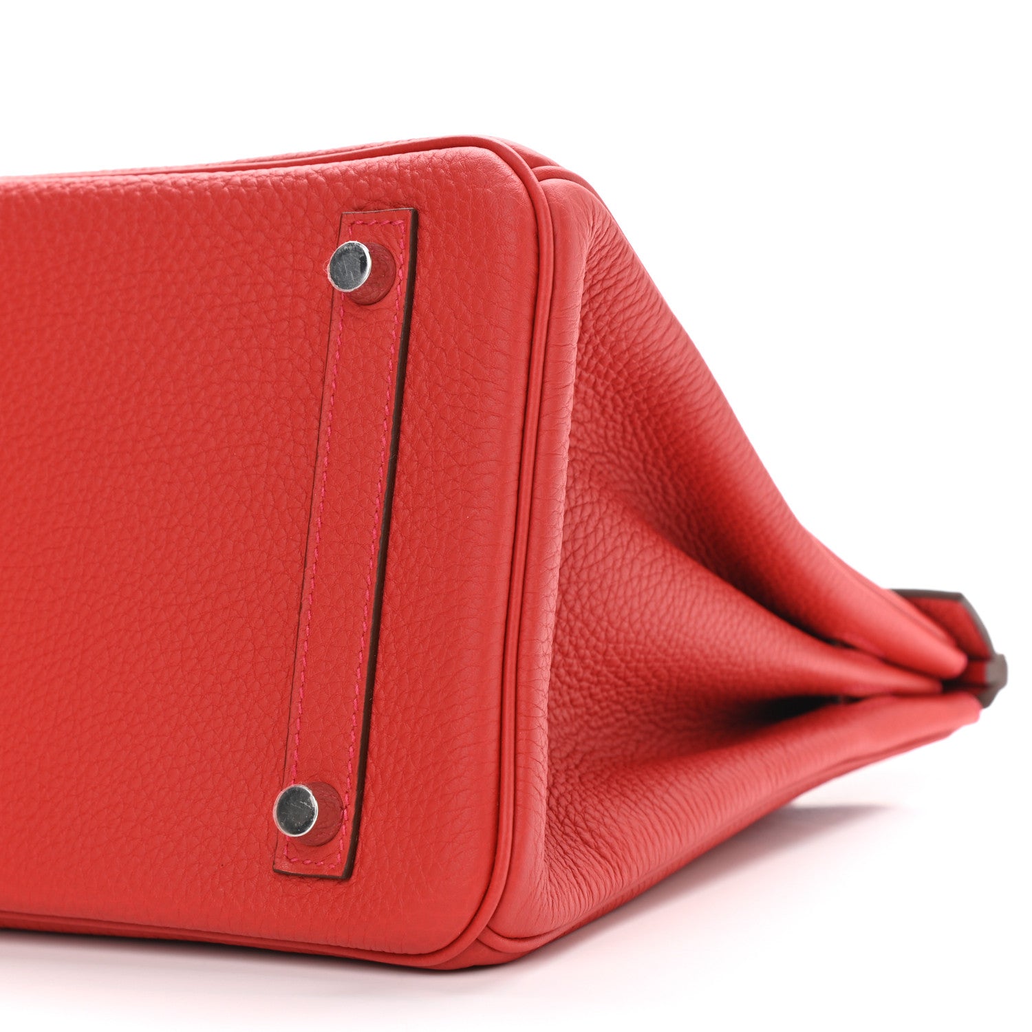 Hermes Togo Birkin 30 Rouge Casaque 10 of 12