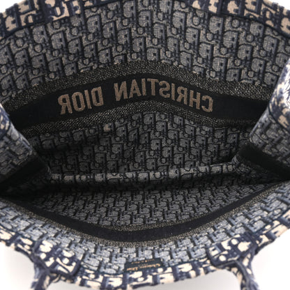 Christian Dior Oblique Large Book Tote Blue Multicolor 5 of 12