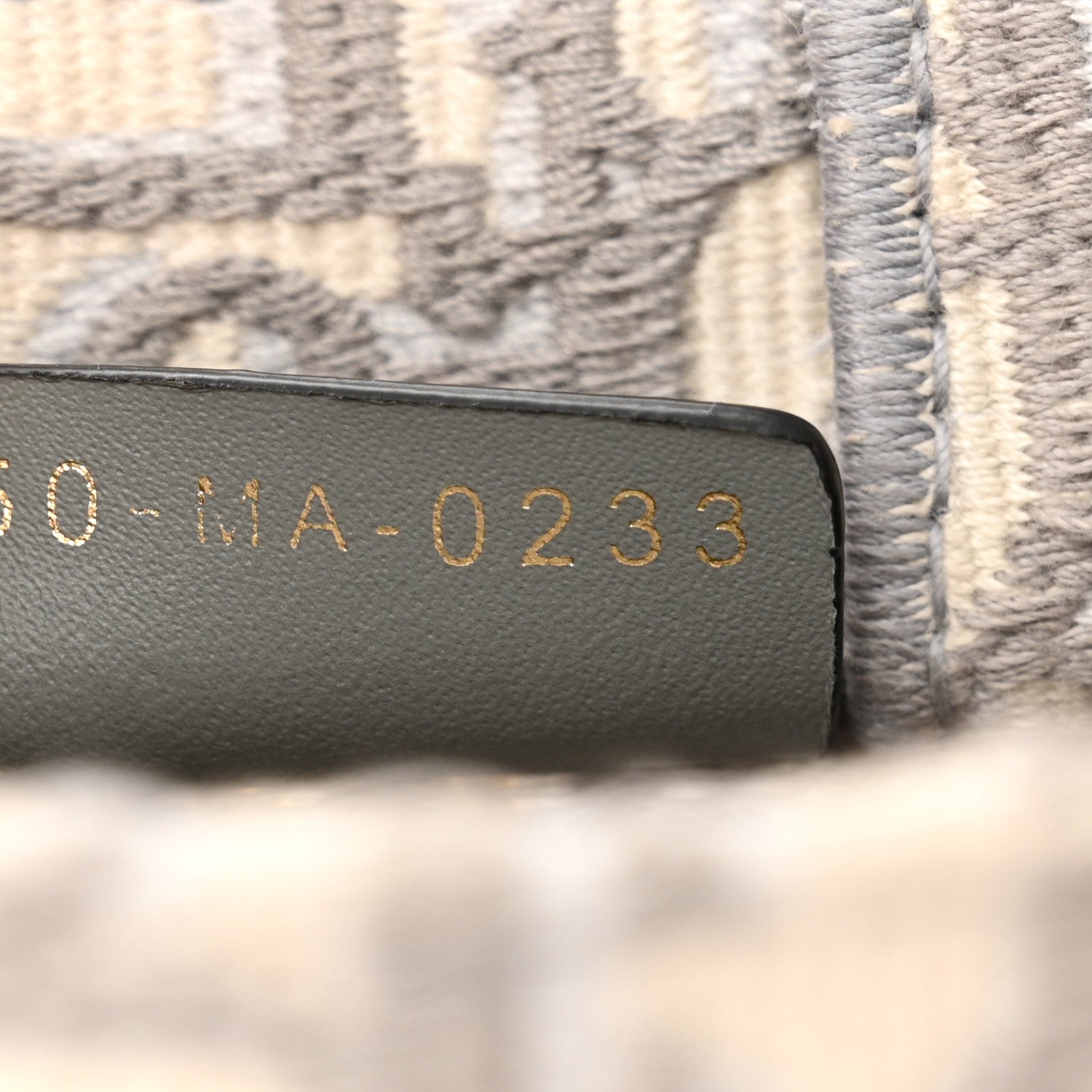 Christian Dior Oblique Mini Book Tote Phone Bag Grey 7 of 12