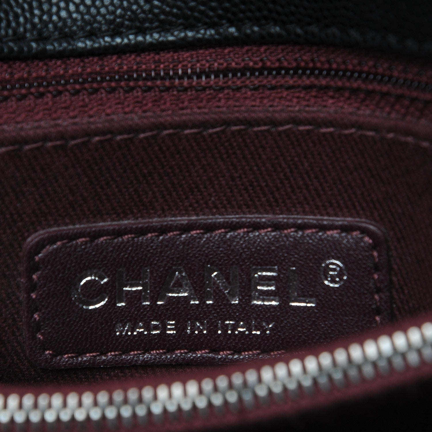 Chanel Caviar Quilted Medium Coco Handle Flap Black 6 of 7